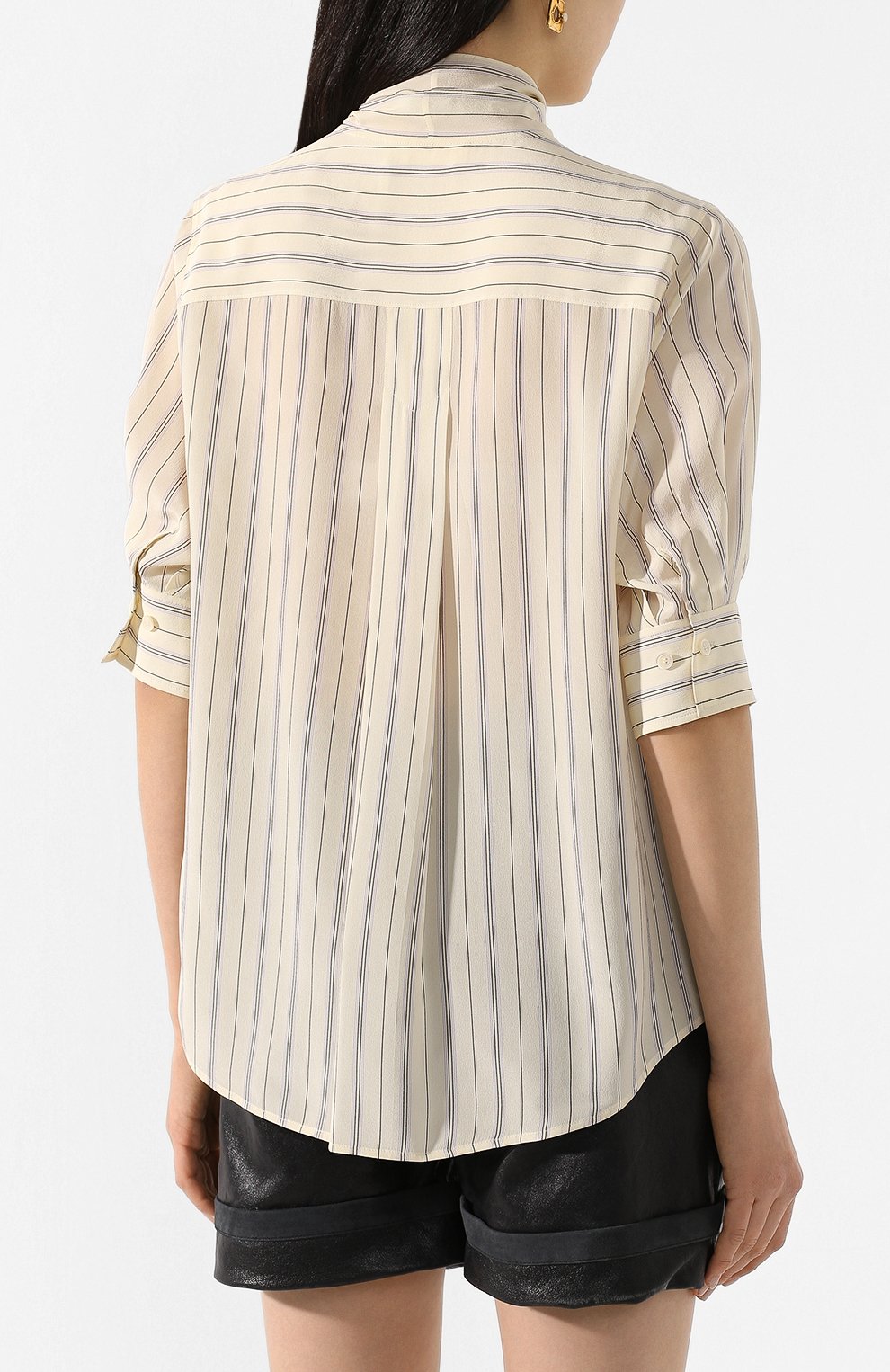 Шелковая блузка CHLOÉ, арт. CHC20UHT65323, фото 4