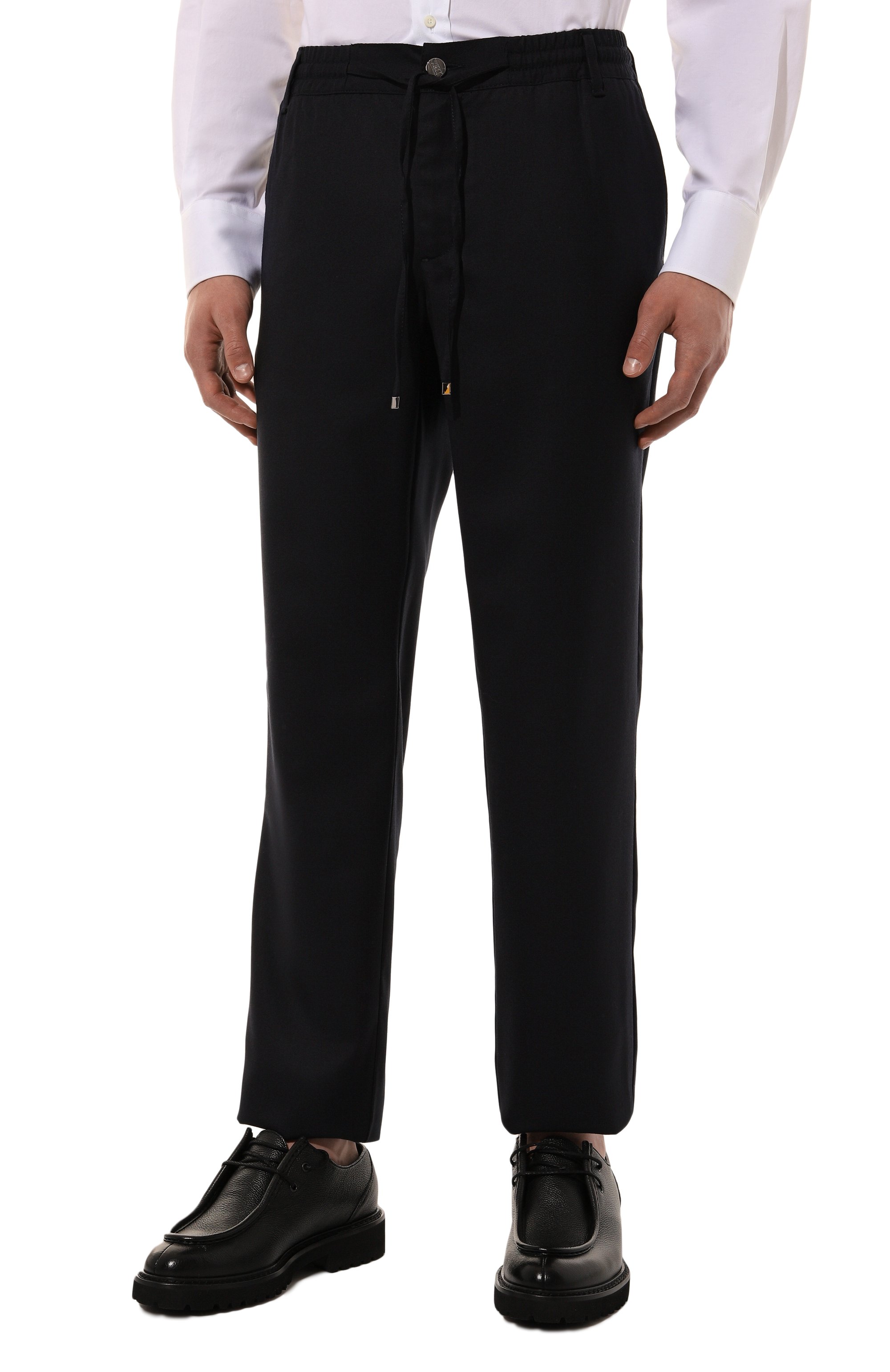 Шерстяные брюки ZILLI темно-синего цвета по цене 119000 руб., арт. CP204AM0201VUC000, фото 3 Шерстяные брюки ZILLI, арт. CP204AM0201VUC000, фото 3