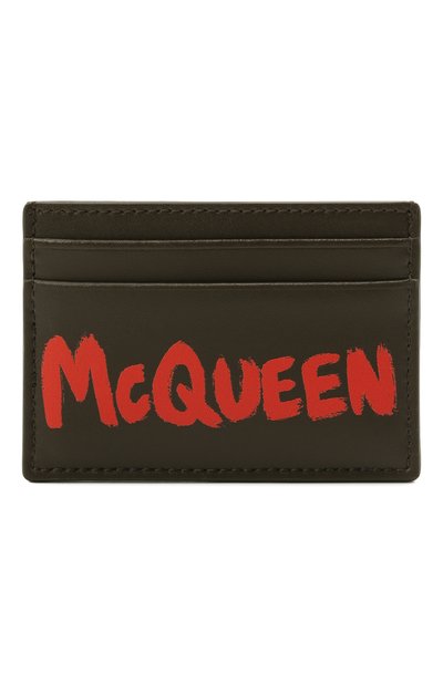 Кожаный футляр для кредитных карт ALEXANDER MCQUEEN, арт. 658453/1AAC7, фото 1