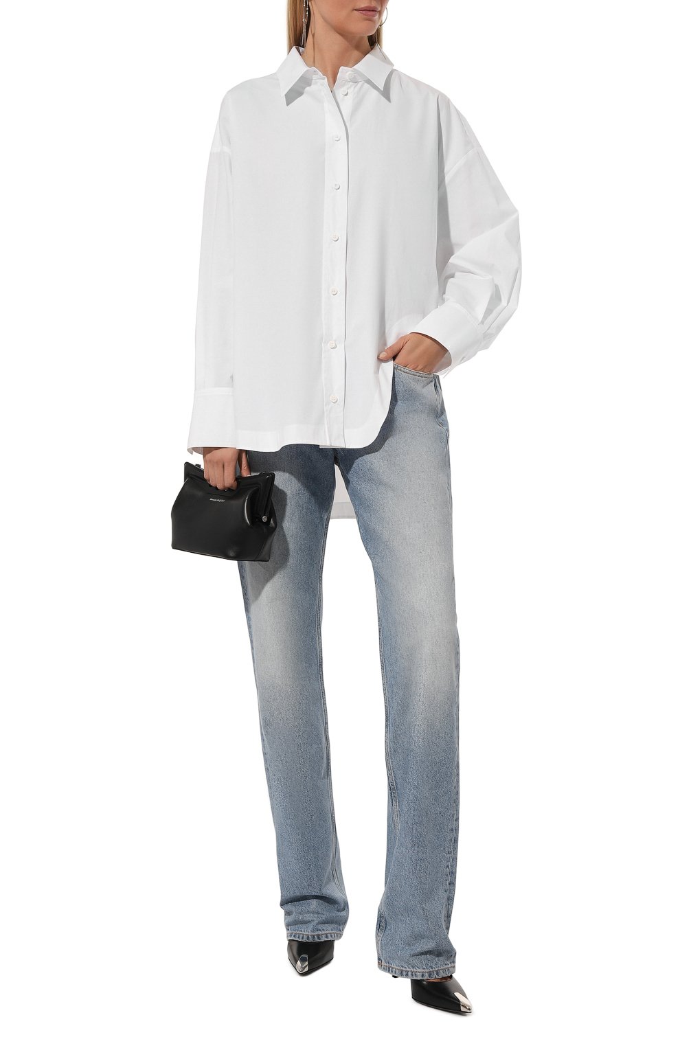 Сумка the peak mini ALEXANDER MCQUEEN, арт. 775908/1BLLI, фото 7