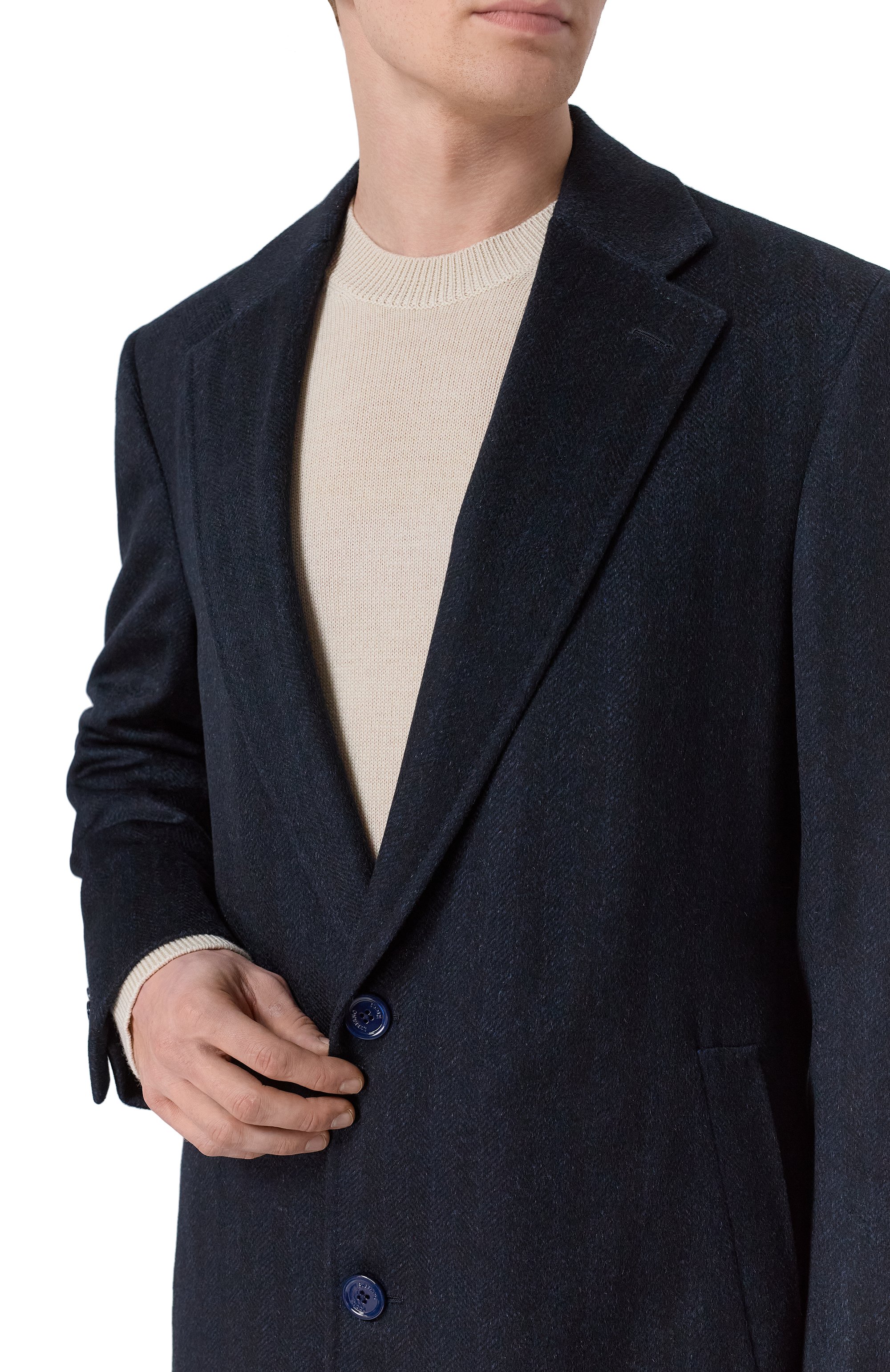 Кашемировое пальто STEFANO RICCI, арт. M1ZF992001/C131HA, фото 5