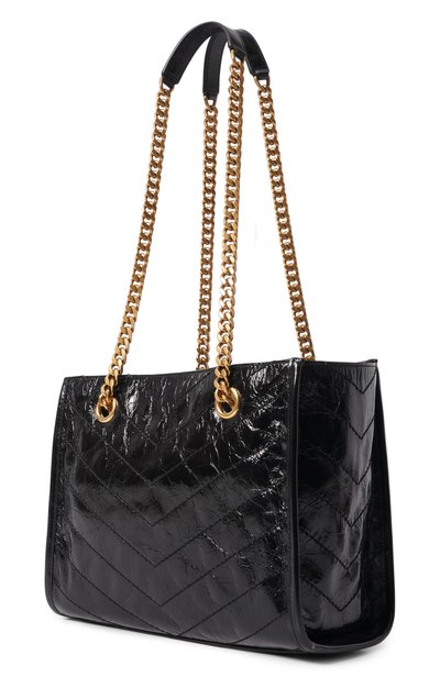 Сумка niki small SAINT LAURENT черного цвета по цене 339000 руб., арт. 872680/0EN07, фото 4 Сумка niki small SAINT LAURENT, арт. 872680/0EN07, фото 4