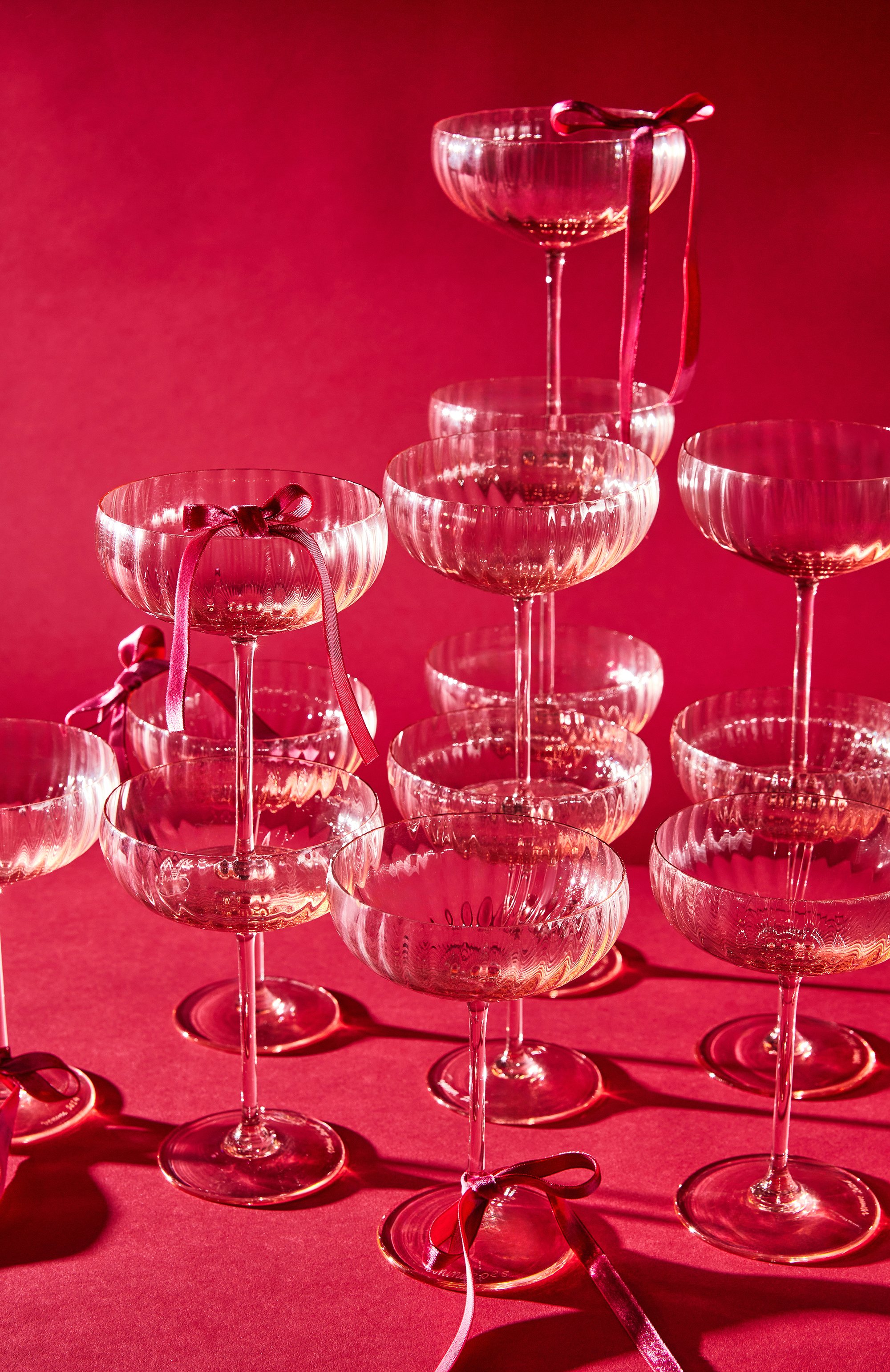 Набор из 2-х бокалов для шампанского bollicine VENINI, арт. PZ334325R02E0BED, фото 6