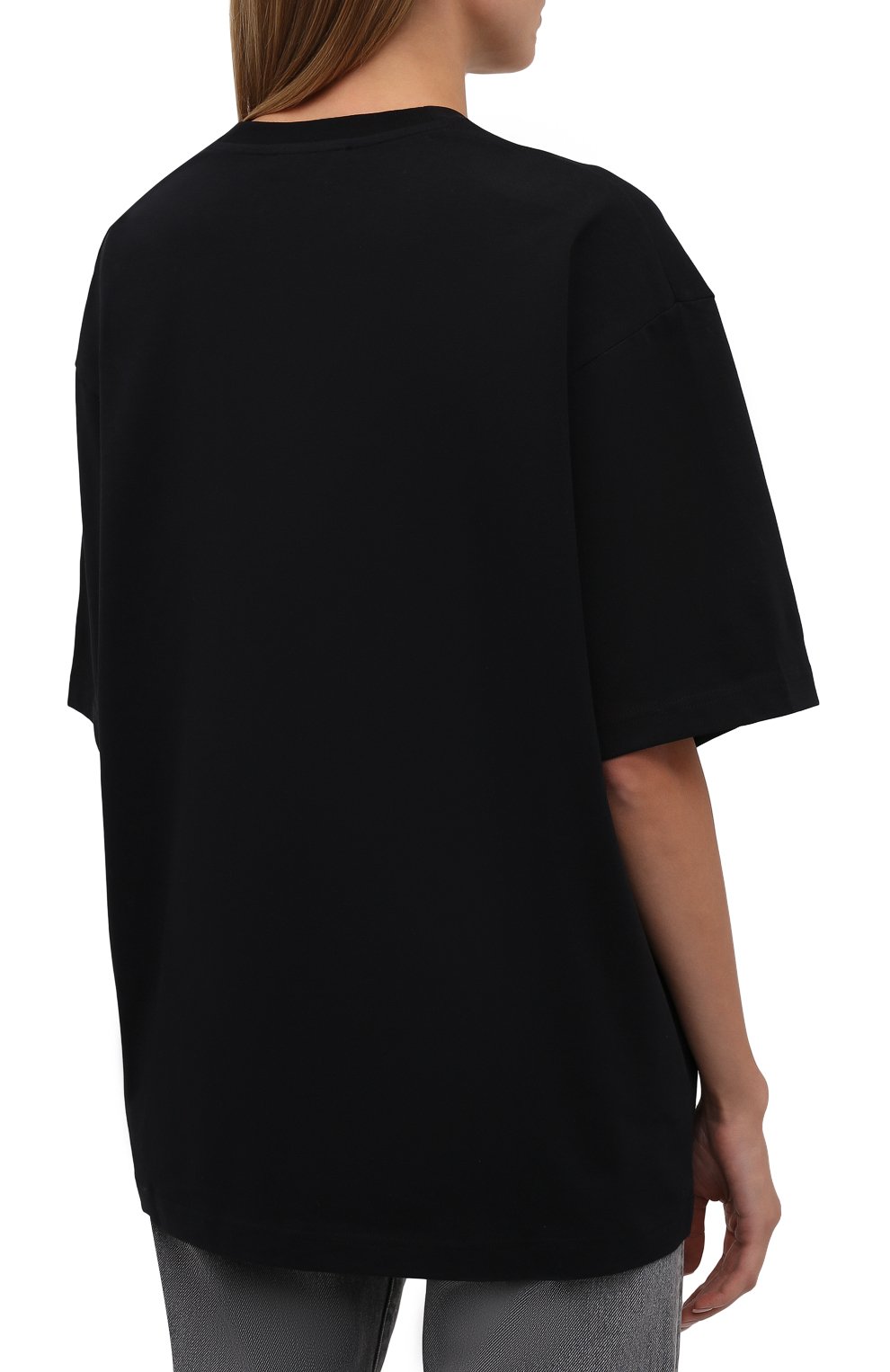 Хлопковая футболка ACNE STUDIOS, арт. CL0101/W, фото 4