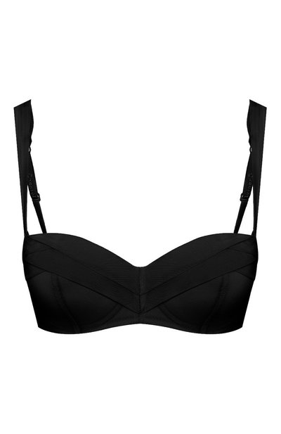 Бюстгальтер-балконет CHANTAL THOMASS черного цвета по цене 15130 руб., арт. T00420, фото 1 Бюстгальтер-балконет CHANTAL THOMASS, арт. T00420, фото 1