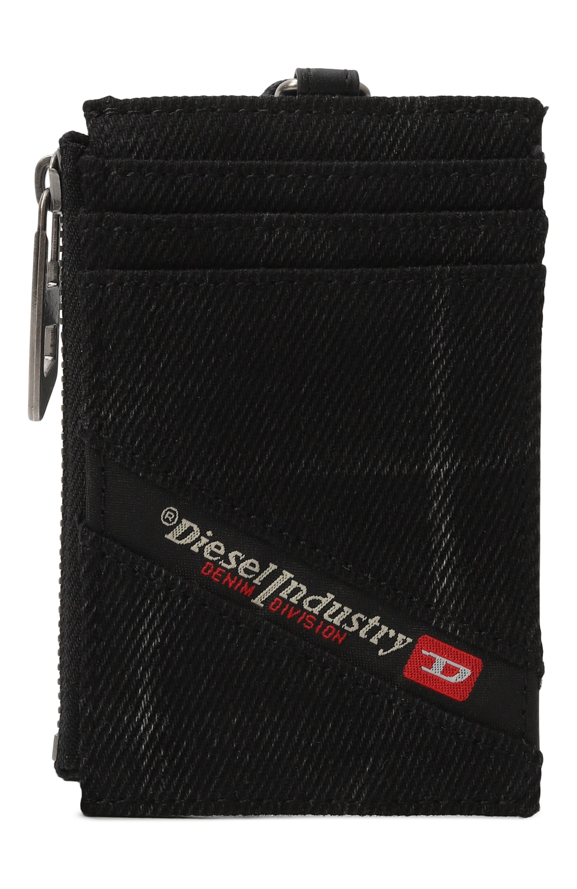 Портмоне DIESEL черного цвета по цене 16650 руб., арт. X10296/P4485, фото 1 Портмоне DIESEL, арт. X10296/P4485, фото 1