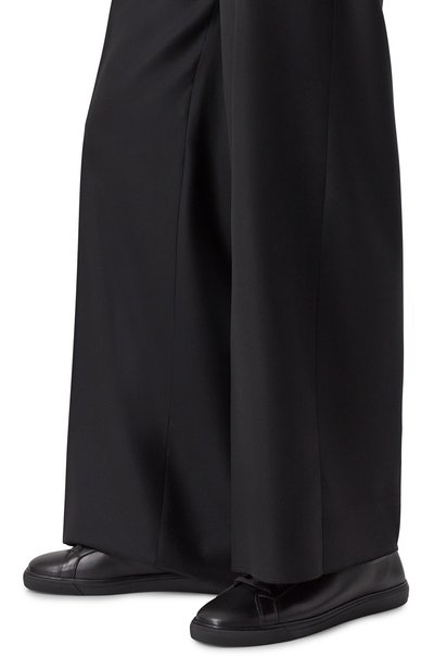 Кожаные кеды andy SAINT LAURENT черного цвета по цене 75450 руб., арт. 606833/0ZS00, фото 3 Кожаные кеды andy SAINT LAURENT, арт. 606833/0ZS00, фото 3