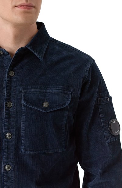 Вельветовая рубашка C.P. COMPANY, арт. 19CMSH071A0064100, фото 5