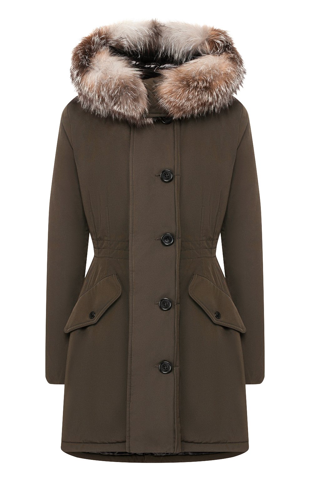 Парка с меховой отделкой капюшона MONCLER, арт. D2-093-49934-25-57136, фото 1