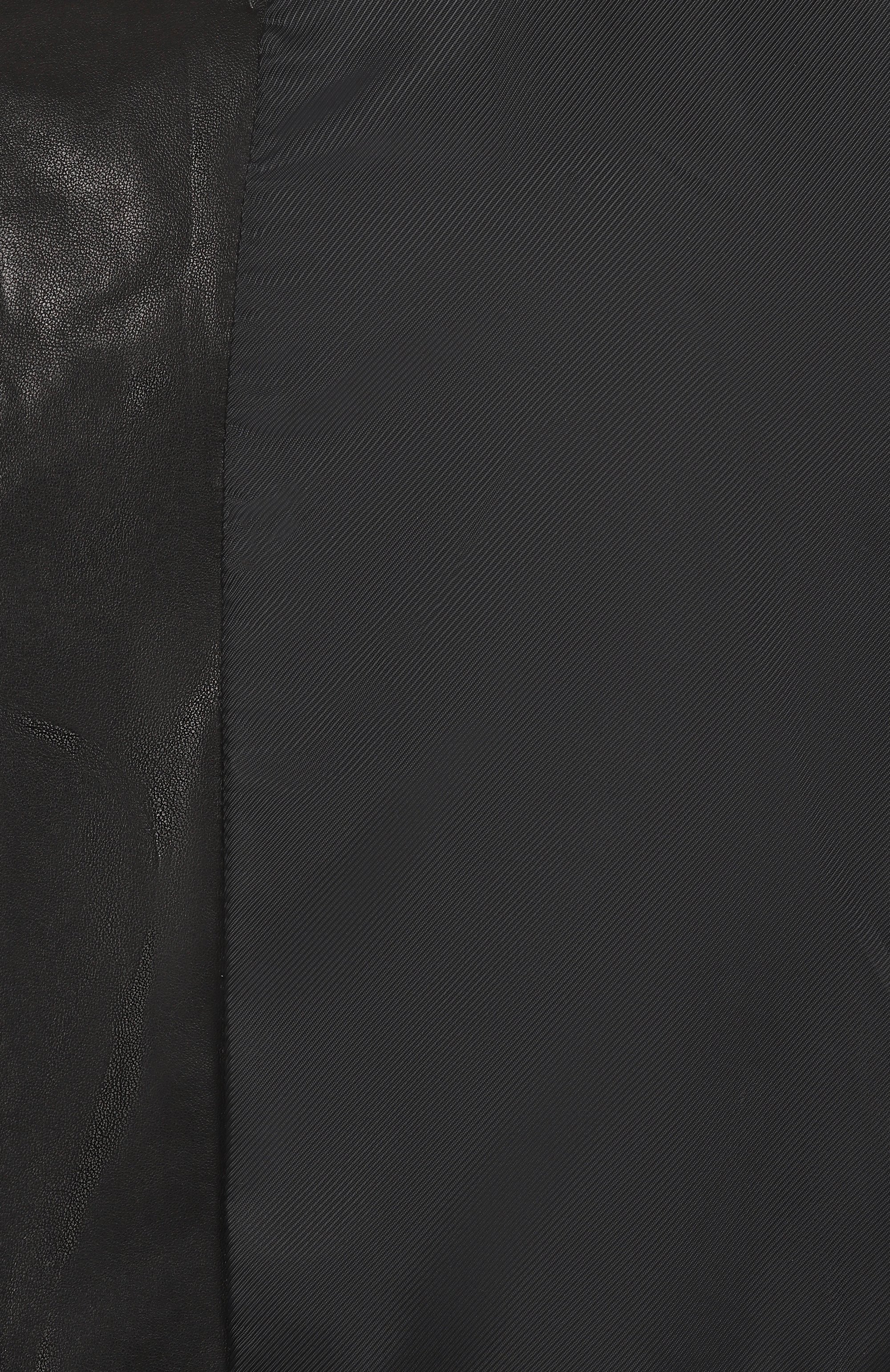 Кожаная куртка JACOB LEE черного цвета по цене 269000 руб., арт. WLJ074SS25B, фото 7 Кожаная куртка JACOB LEE, арт. WLJ074SS25B, фото 7