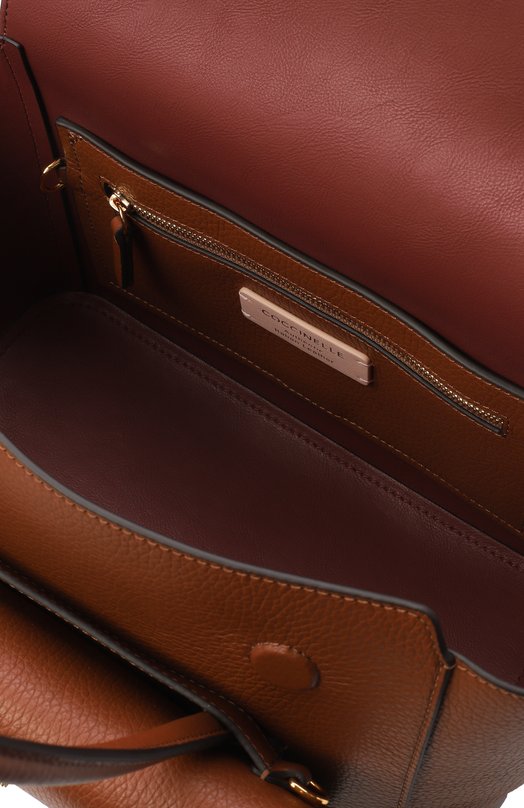 Сумка Double Beat small Coccinelle E1 T8A 18 02 01 Коричневый  E1 T8A 18 02 01 Фото 5