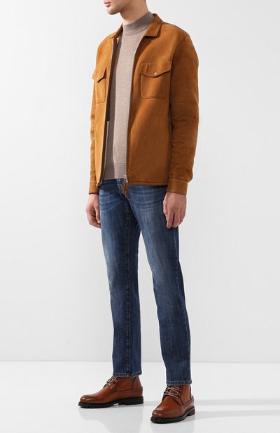 Кожаные ботинки BOTTEGA VENETA, арт. 548145/VBLD0, фото 2