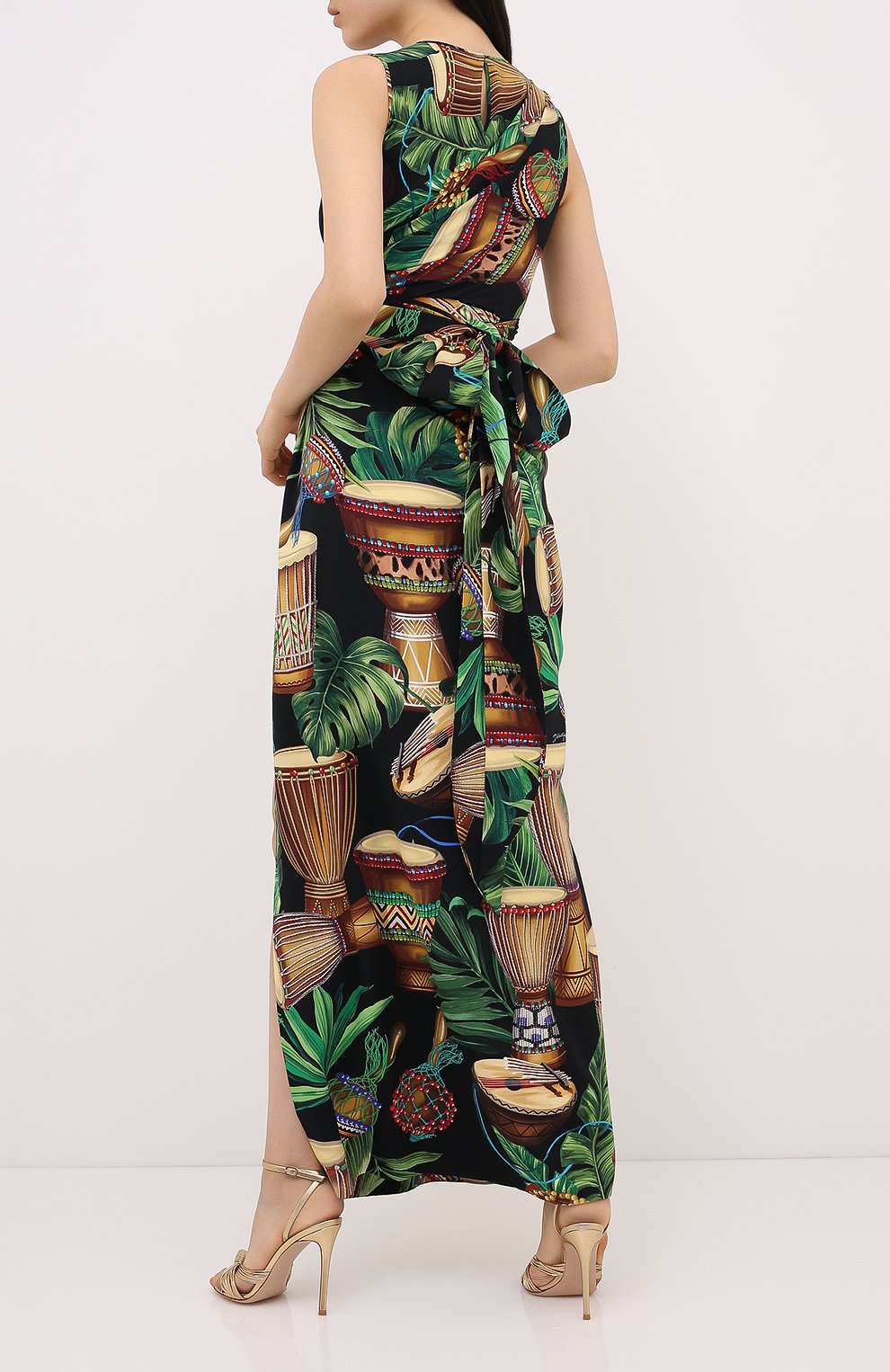 Шелковое платье DOLCE & GABBANA, арт. F6I3IT/FSAZ7, фото 4