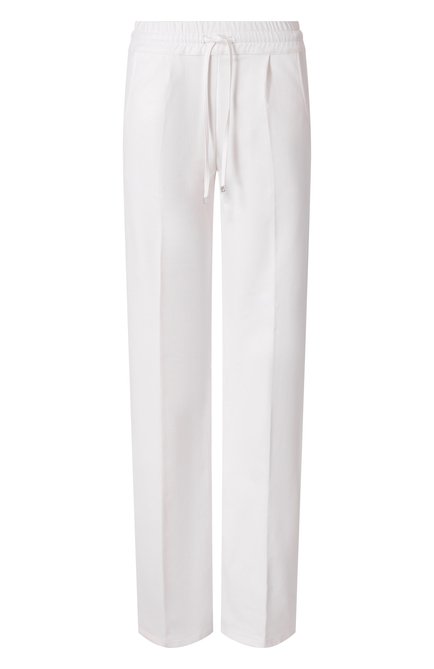 Женские хлопковые брюки KITON белого цвета по цене 0 руб., арт. D48122H0805201 | Фото 1