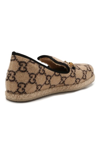 Текстильные лоферы GUCCI, арт. 574845/G3810, фото 4