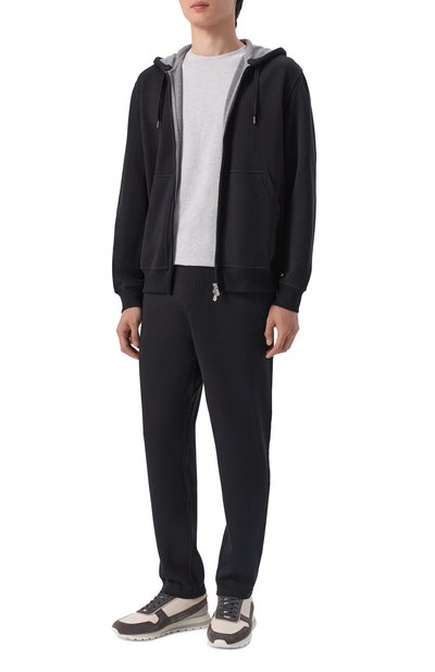 Мужская хлопковая футболка BRUNELLO CUCINELLI, арт. M0B131308