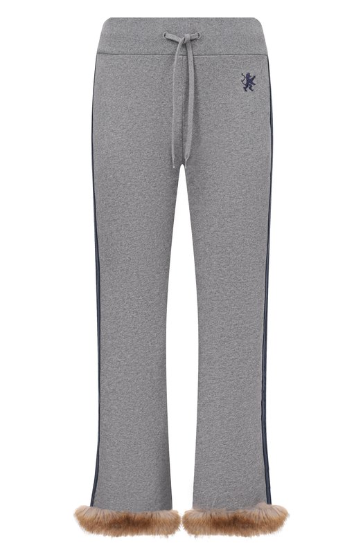 Хлопковые брюки Balenciaga 861376/TTVH3 Серый 861376/TTVH3