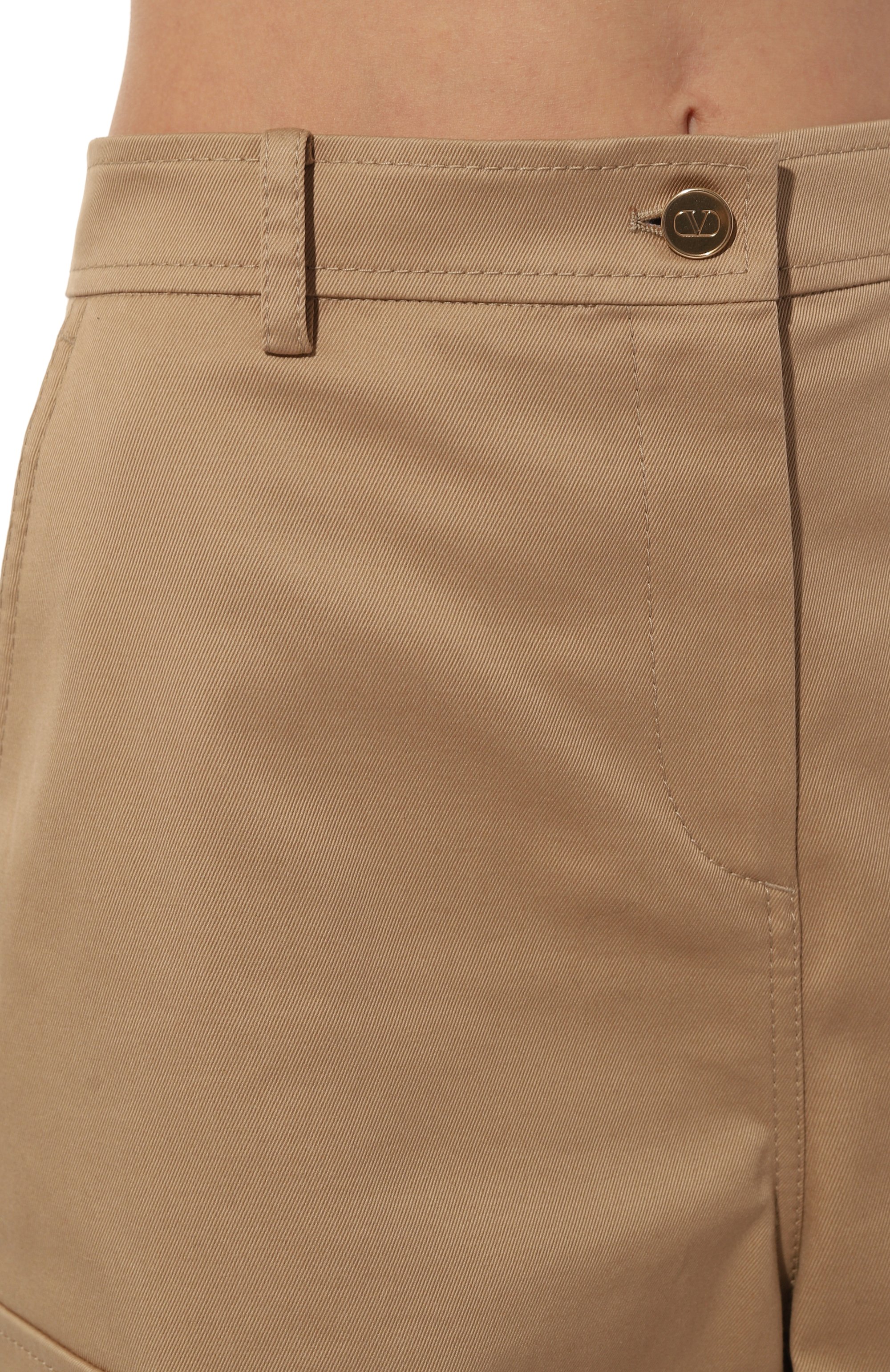 Хлопковые брюки-карго VALENTINO, арт. 3B3RB5J571M, фото 5