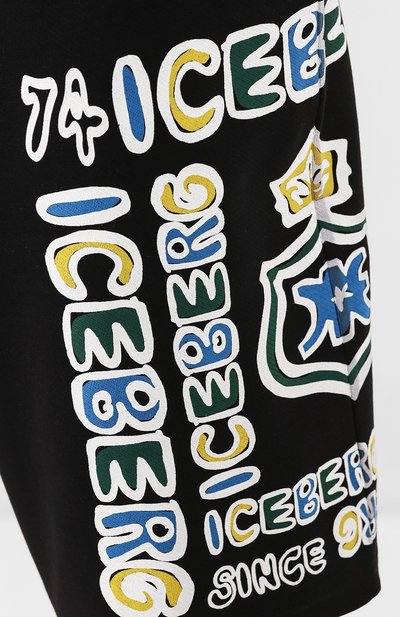 Хлопковые шорты ICEBERG, арт. 20E I1P0/D012/6311, фото 5