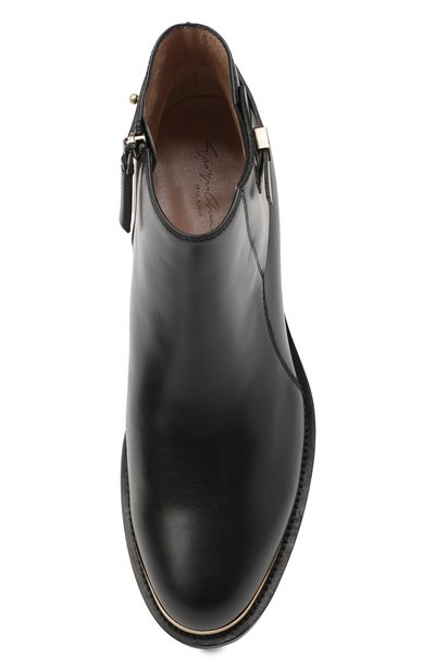 Кожаные ботинки GIORGIO ARMANI, арт. X1M359/XC976, фото 5