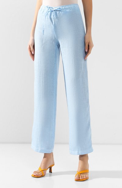 Льняные брюки 120% LINO, арт. R0W2145/0115/S00, фото 3