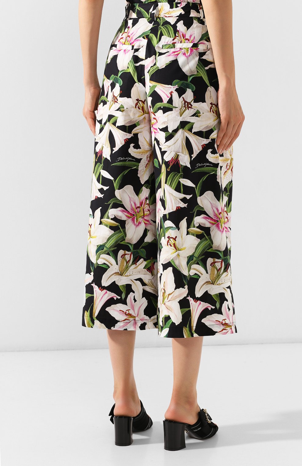 Хлопковые брюки DOLCE & GABBANA, арт. FTA5NT/HS5E0, фото 4