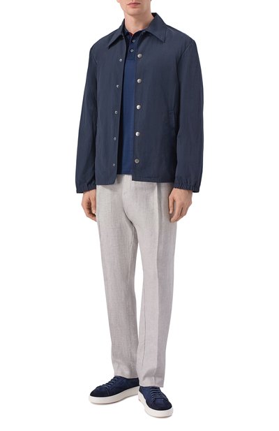 Хлопковое поло golf MOORER, арт. UG0LIN0/JCG, фото 2