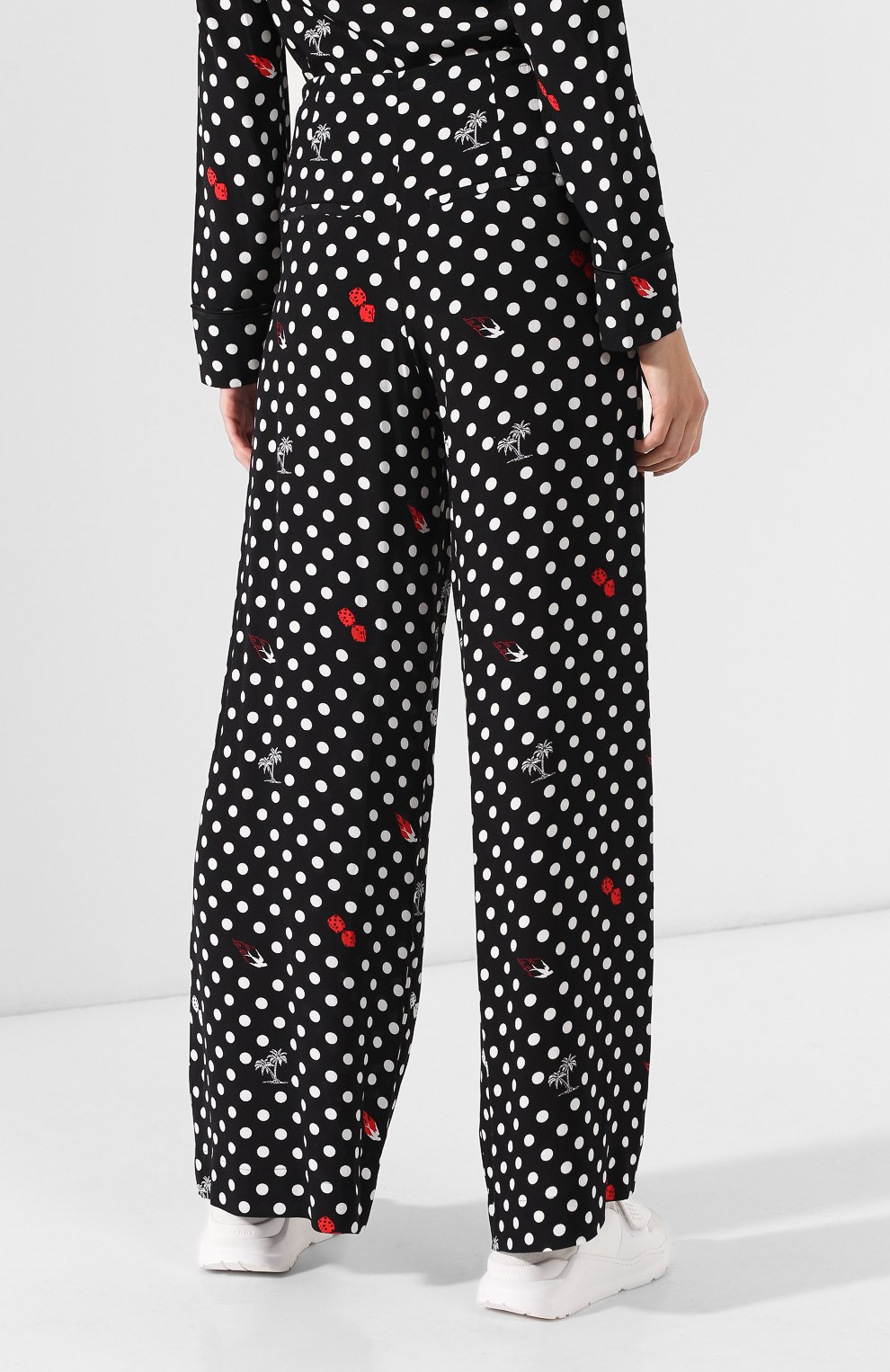 Брюки в горох MCQ SWALLOW, арт. 465354/RMF01, фото 4