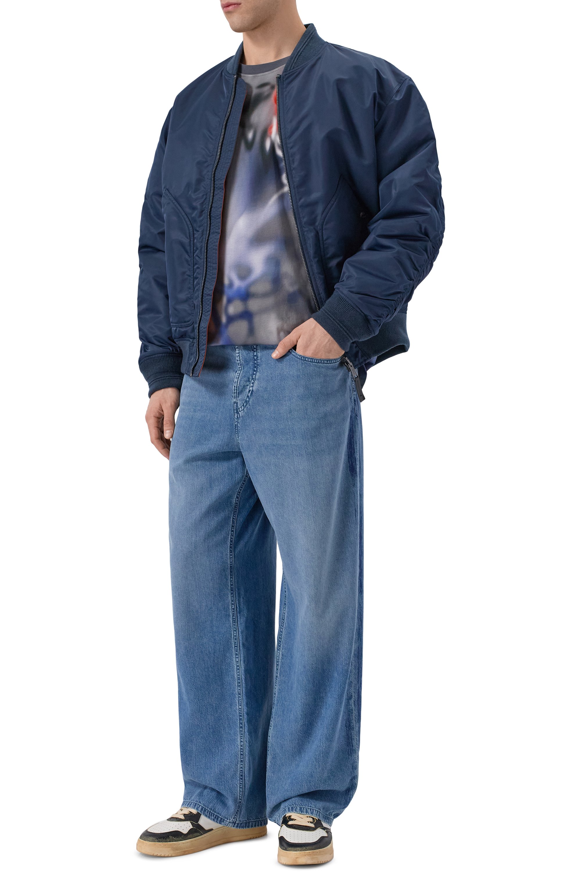 Хлопковый лонгслив DIESEL, арт. A21790/0WICM, фото 2