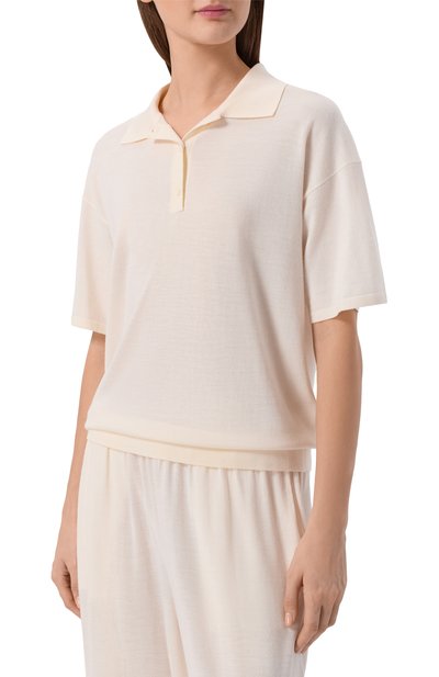 Поло из шерсти и шелка 12 STOREEZ, арт. 137031, фото 3