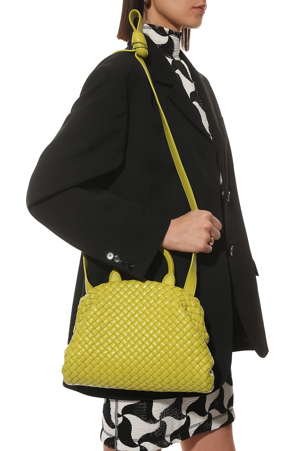 Сумка bv handle small BOTTEGA VENETA, арт. 691188/V01D1, фото 6