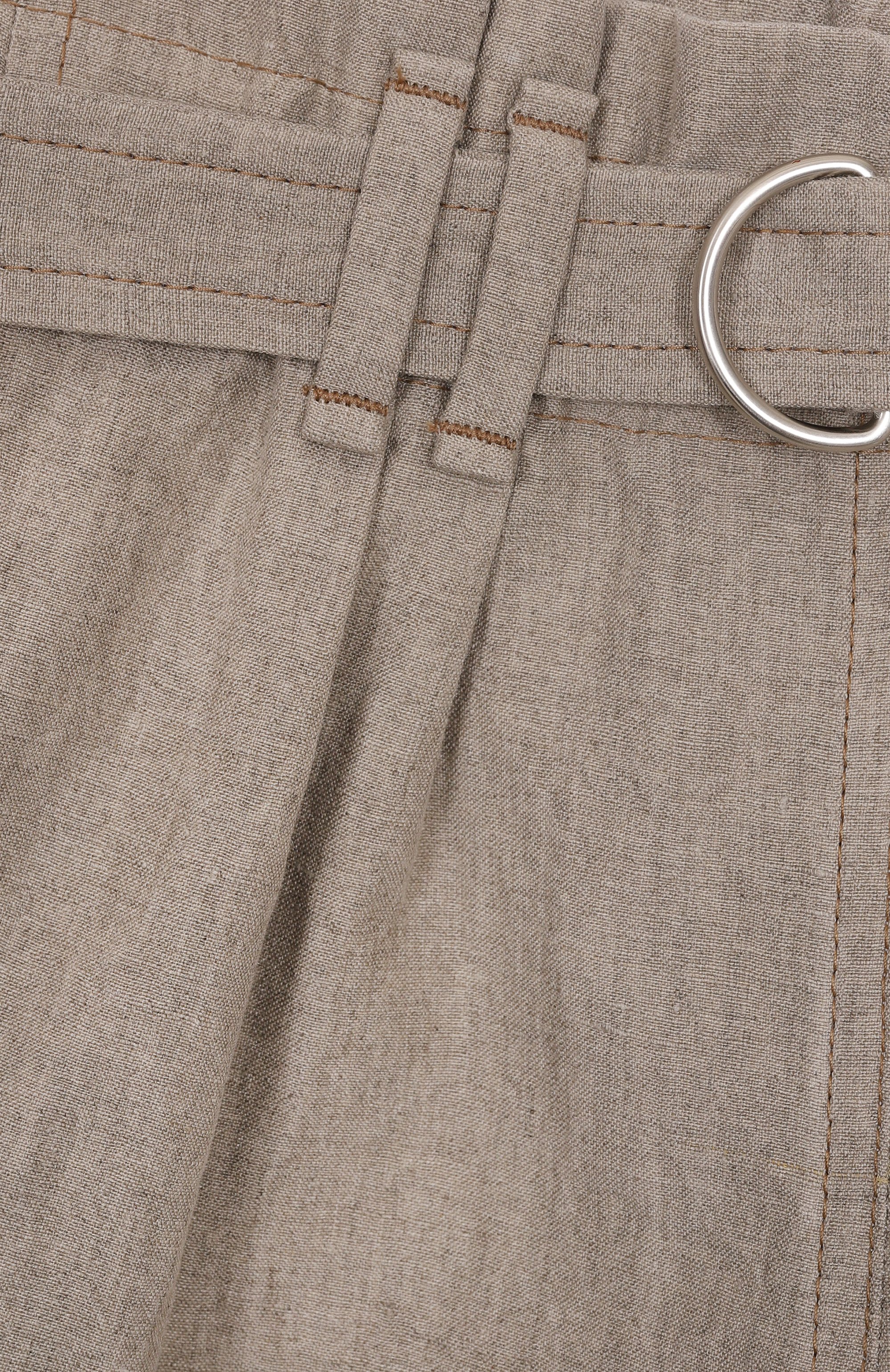 Шорты изо льна и вискозы BRUNELLO CUCINELLI, арт. BL136P233B, фото 3