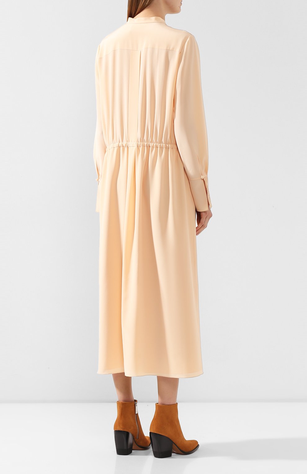 Шелковое платье CHLOÉ, арт. CHC20SR093004, фото 4