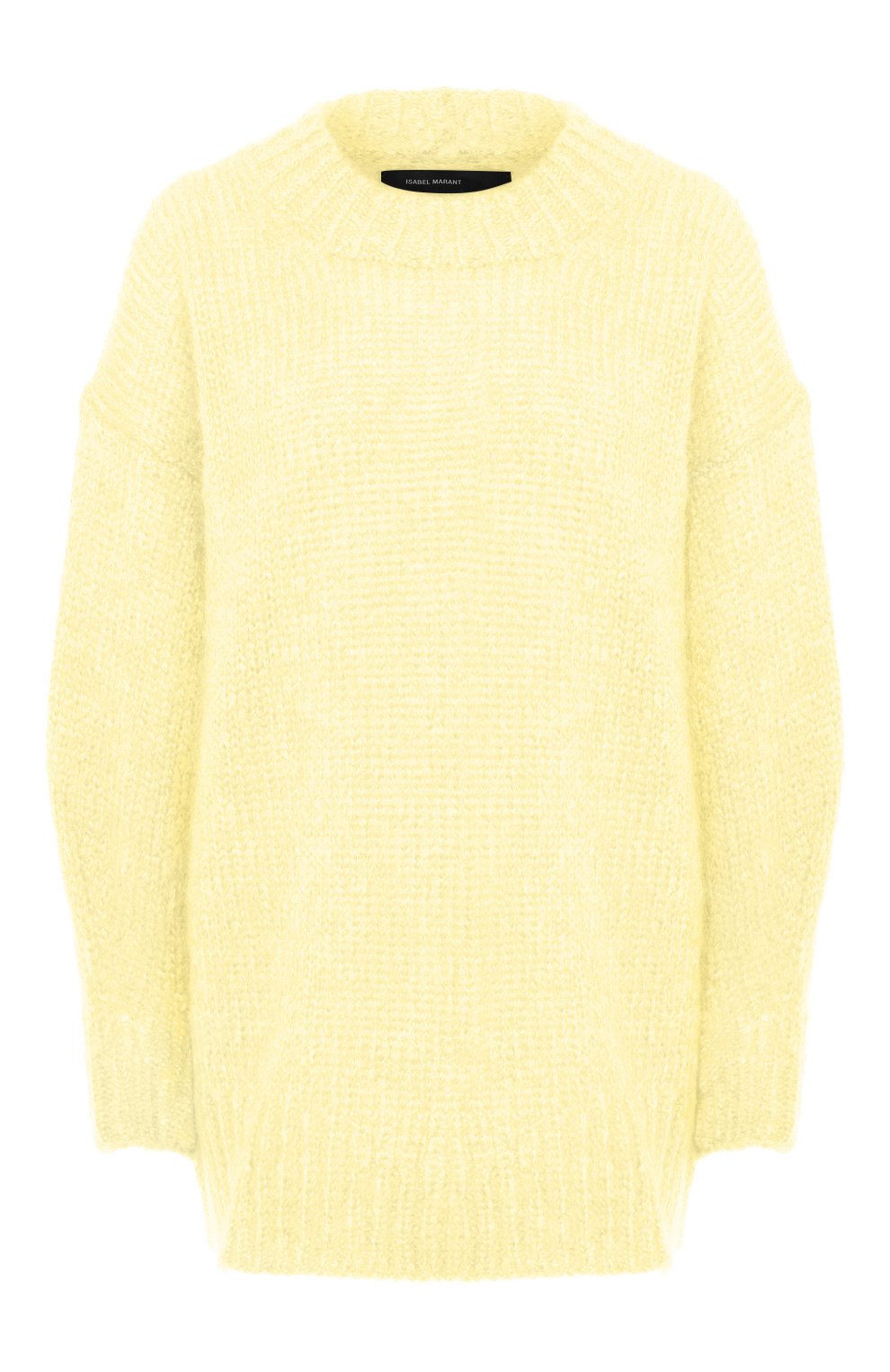 Шерстяной свитер ISABEL MARANT желтого цвета по цене 43200 руб., арт. PU0774-20P041I/ID0L, фото 1 Шерстяной свитер ISABEL MARANT, арт. PU0774-20P041I/ID0L, фото 1