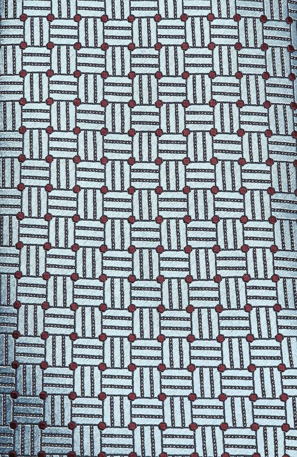 Шелковый галстук с узором ZEGNA, арт. Z9E651XW, фото 3
