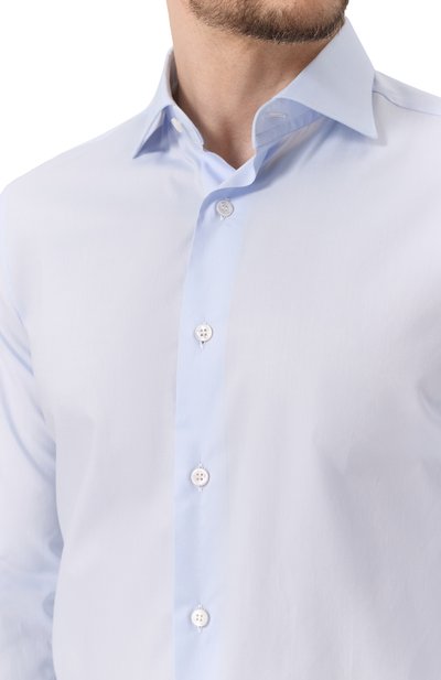 Хлопковая сорочка BRIONI, арт. RCH10L/0A04Q, фото 5