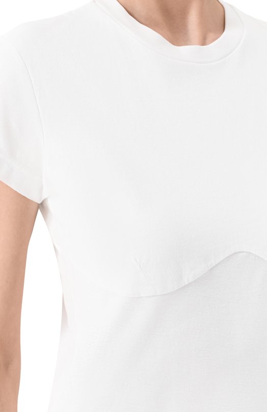 Хлопковая футболка Haikure HEW54148TJ063PX/ALBIE Белый  HEW54148TJ063PX/ALBIE Фото 5