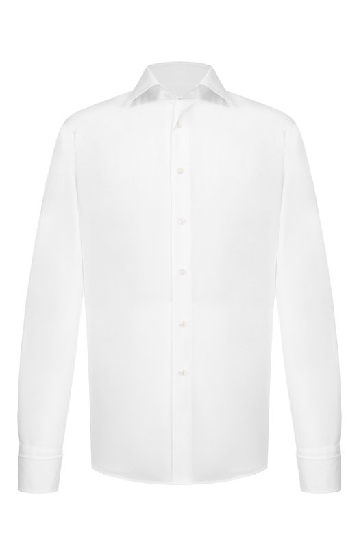 Хлопковая сорочка Canali CCL7018/GA60130_ Белый CCL7018/GA60130_