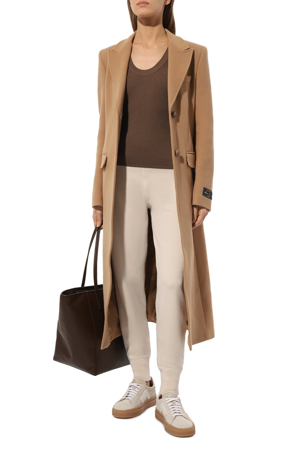 Джоггеры из шерсти и шелка COSY SUNDAY, арт. S1AT004CG, фото 2