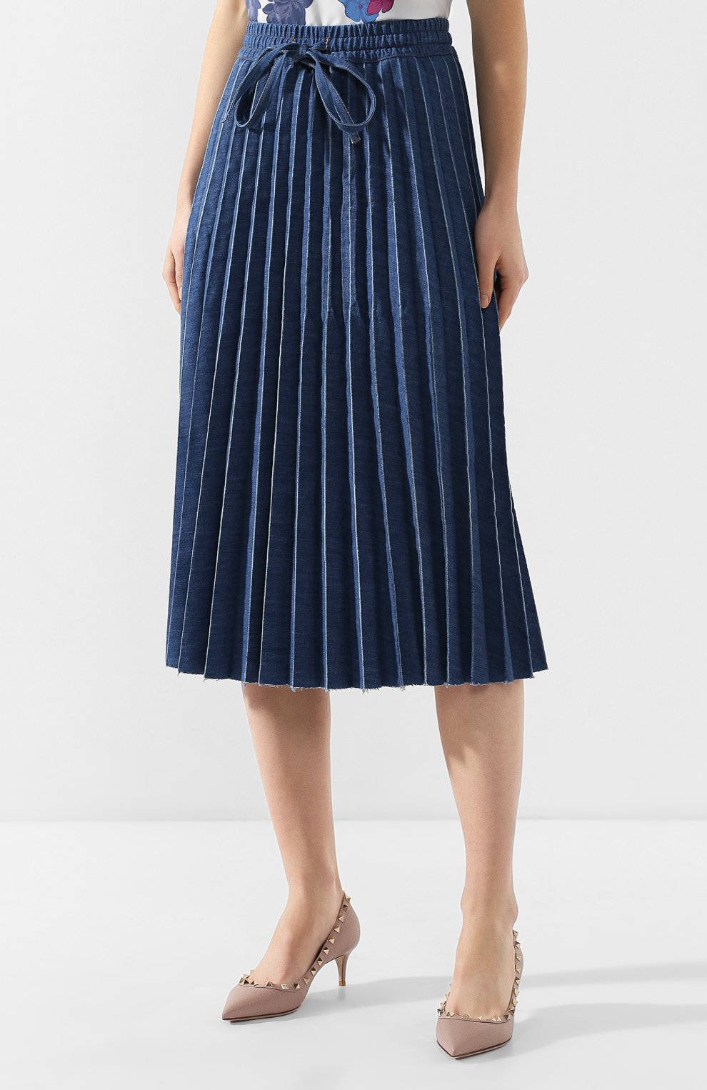 Джинсовая юбка REDVALENTINO, арт. TR3DD01S/4U0, фото 3
