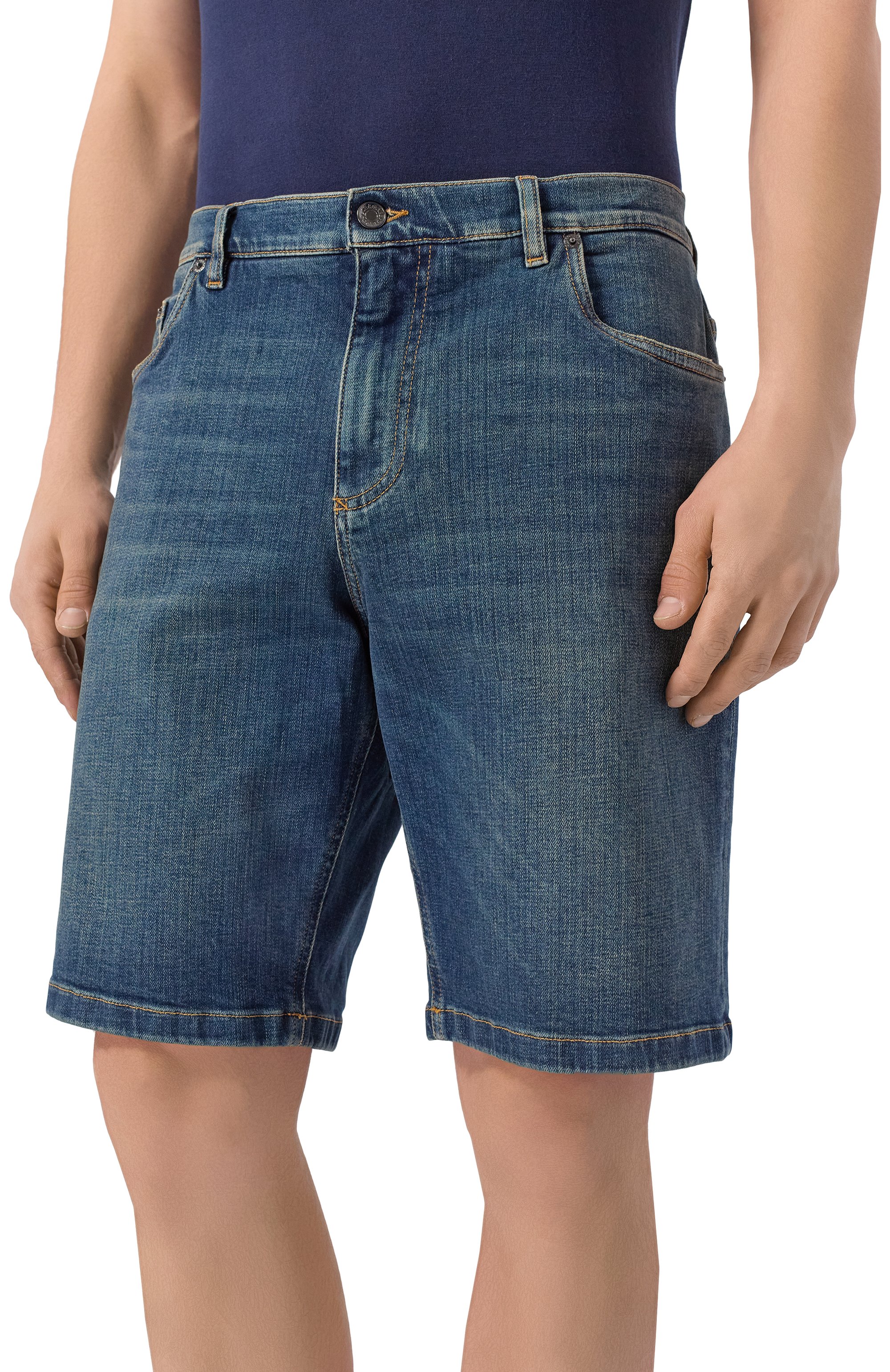 Джинсовые шорты DOLCE & GABBANA, арт. GWNXAD/G80W9, фото 3