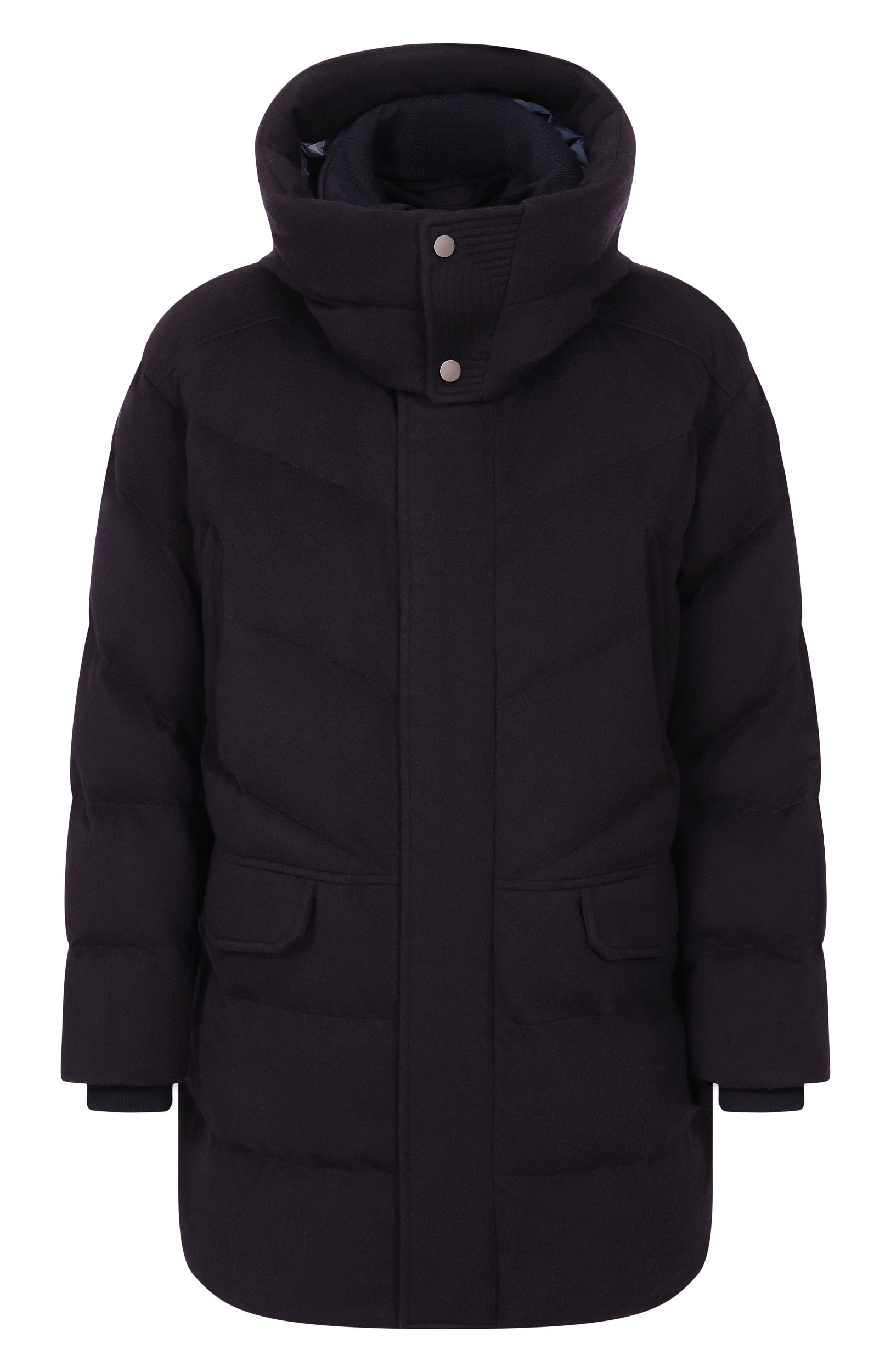 Пуховик из кашемира и шерсти KITON, арт. UGK211BK0271L, фото 1
