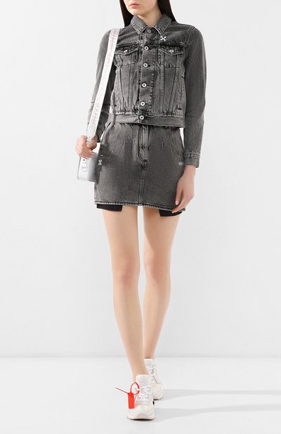 Джинсовая куртка OFF-WHITE, арт. 0WYE008S197740478601, фото 2