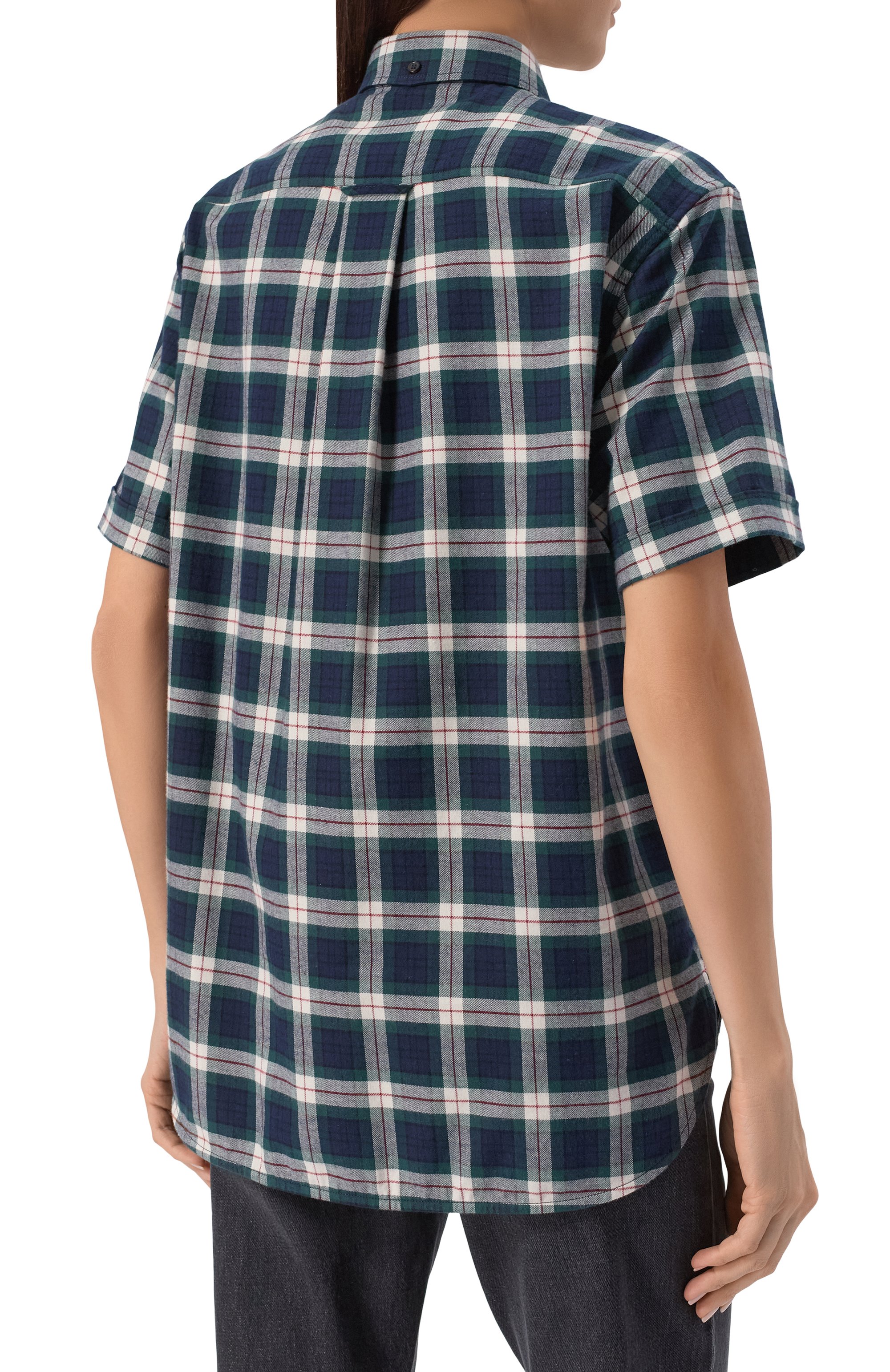 Хлопковая рубашка DSQUARED2, арт. S75NC1117/D35307, фото 4