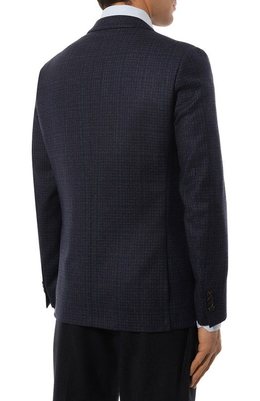 Шерстяной пиджак Corneliani 946002-9416454 Синий  946002-9416454 Фото 6