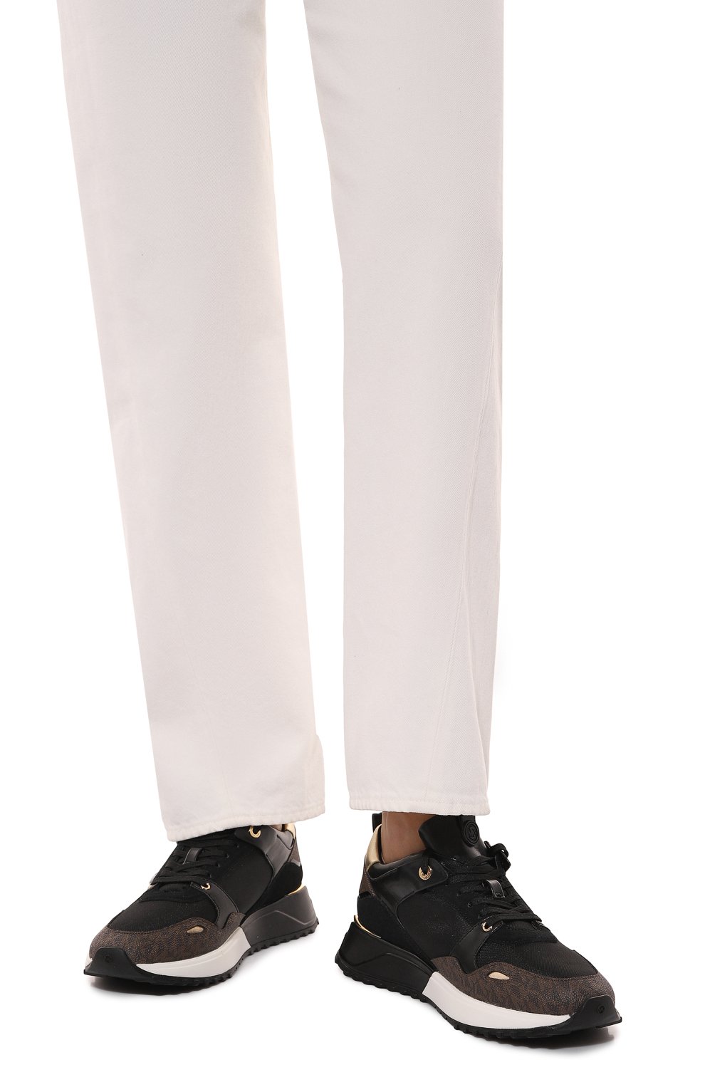 Ком�бинированные кроссовки theo MICHAEL MICHAEL KORS, арт. 43F1THFS2B, фото 3