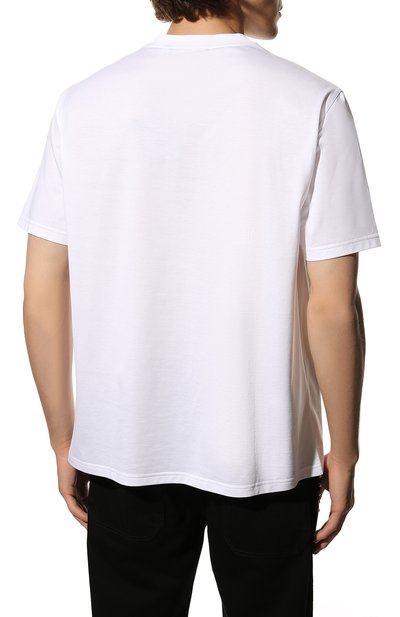 Хлопковая футболка BURBERRY, арт. 8026017, фото 4