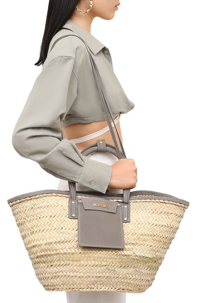 Сумка le panier soleil JACQUEMUS, арт. 211BA11/308950, фото 5