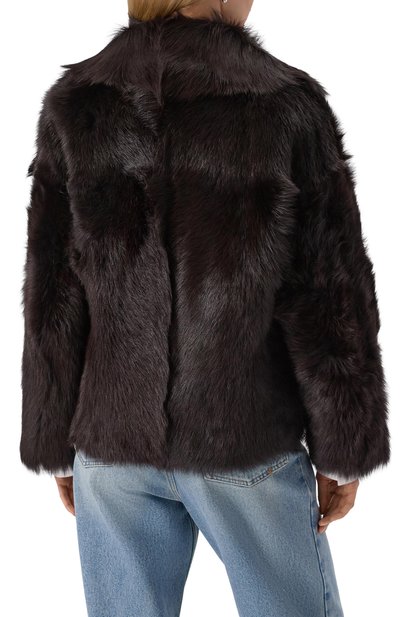 Шуба из овчины MANZONI24, арт. 25M1575R-S32N/48, фото 4