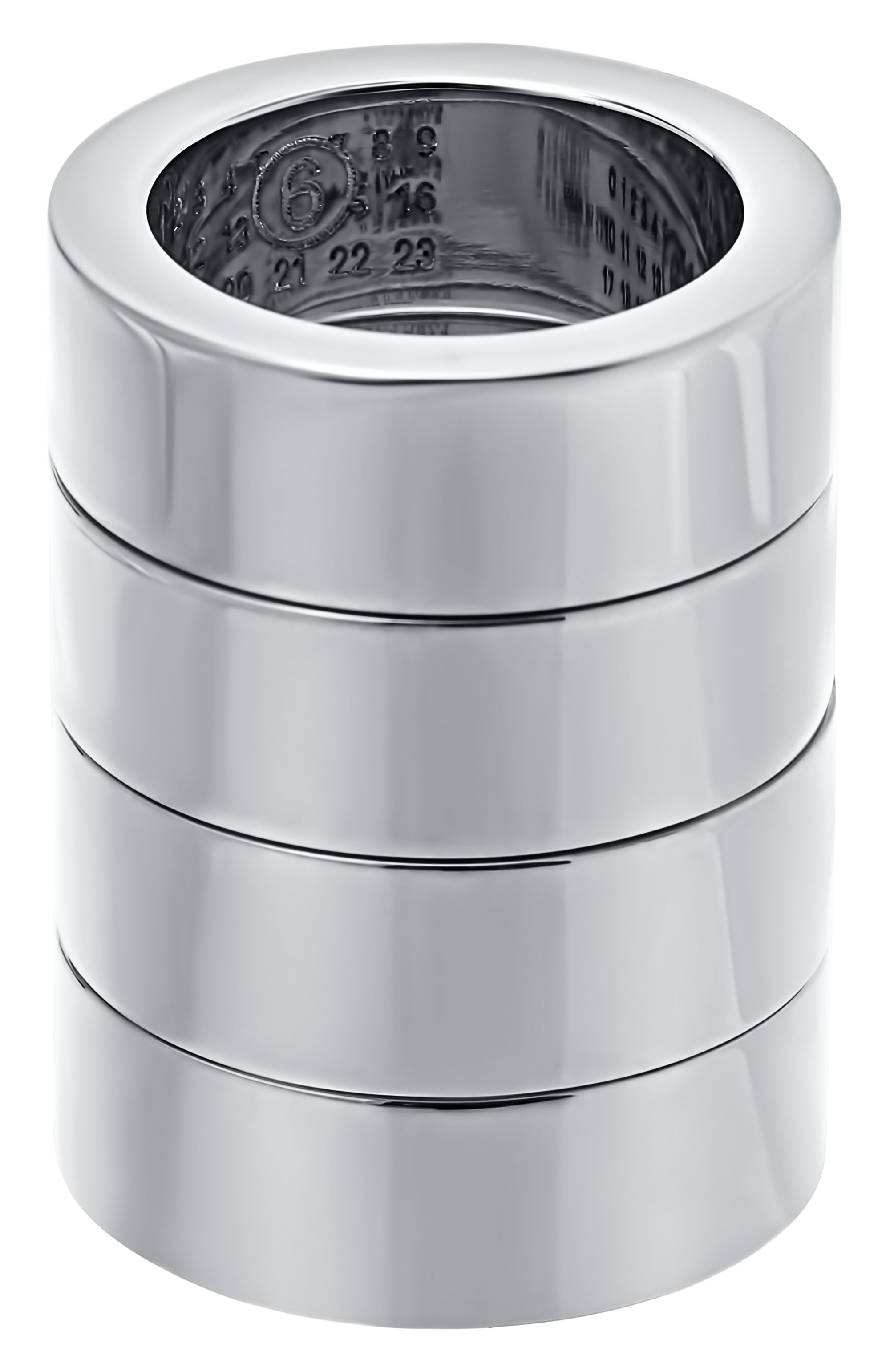 Комплект из четырех колец MM6, арт. SM7UQ0113 P8754, фото 3